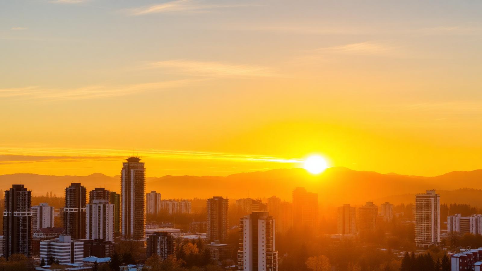 Burnaby skyline