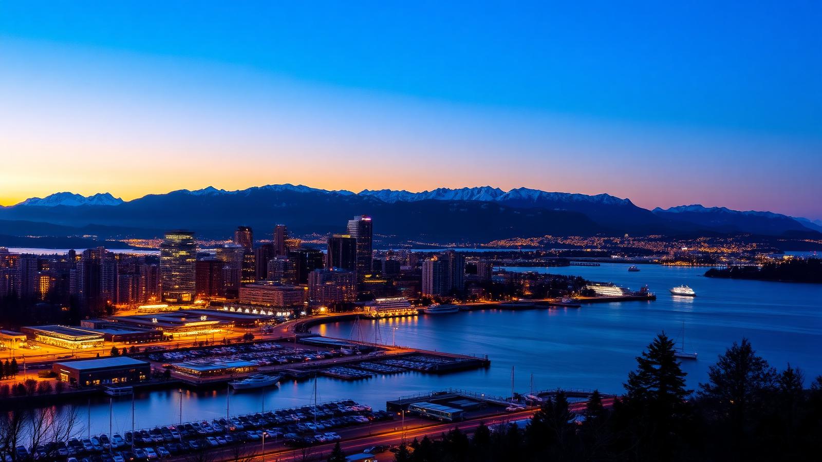 North Vancouver skyline